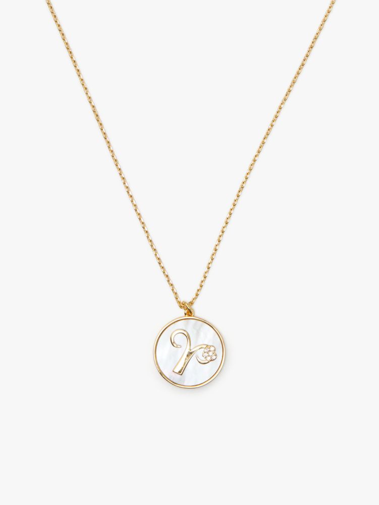 Lucky Charm Love Pendant | Kate Spade New York