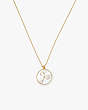 Zodiac In The Stars Mother Of Pearl Pendant, Mother Of Pearl/Gold, Product