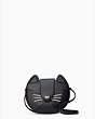 Whiskers Cat Crossbody Bag, Black, Product