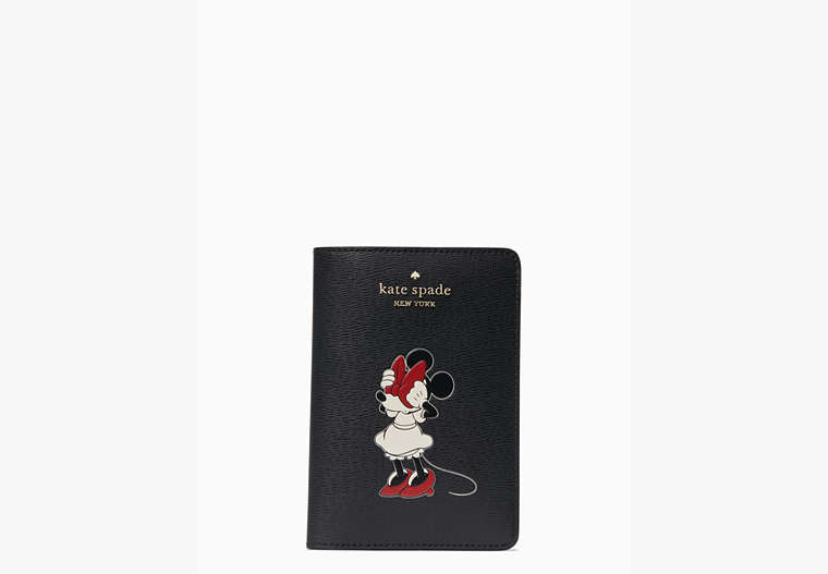 Disney X Kate Spade New York Passport Holder, Black Multi, Product image number 0