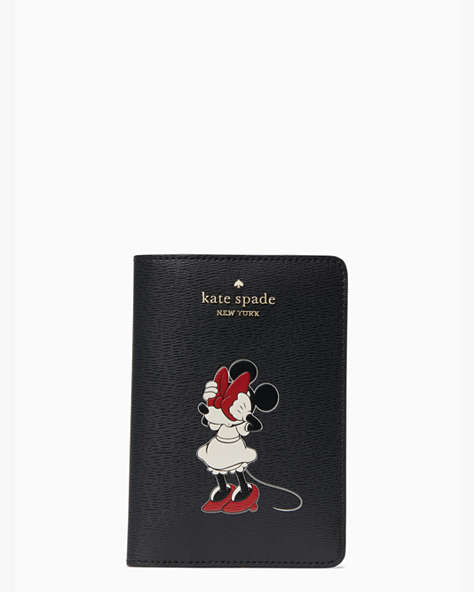 Disney X Kate Spade New York Passport Holder, Black Multi, ProductTile