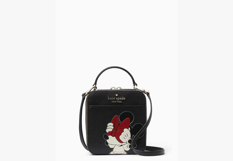 Disney X Kate Spade New York Minnie Mouse Daisy Vanity Crossbody Bag, Black Multi, Product image number 0