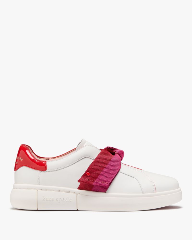 Kate spade white tennis shoes online