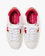 Flash Sneakers, Optic White/Heirloom Tomato, Product