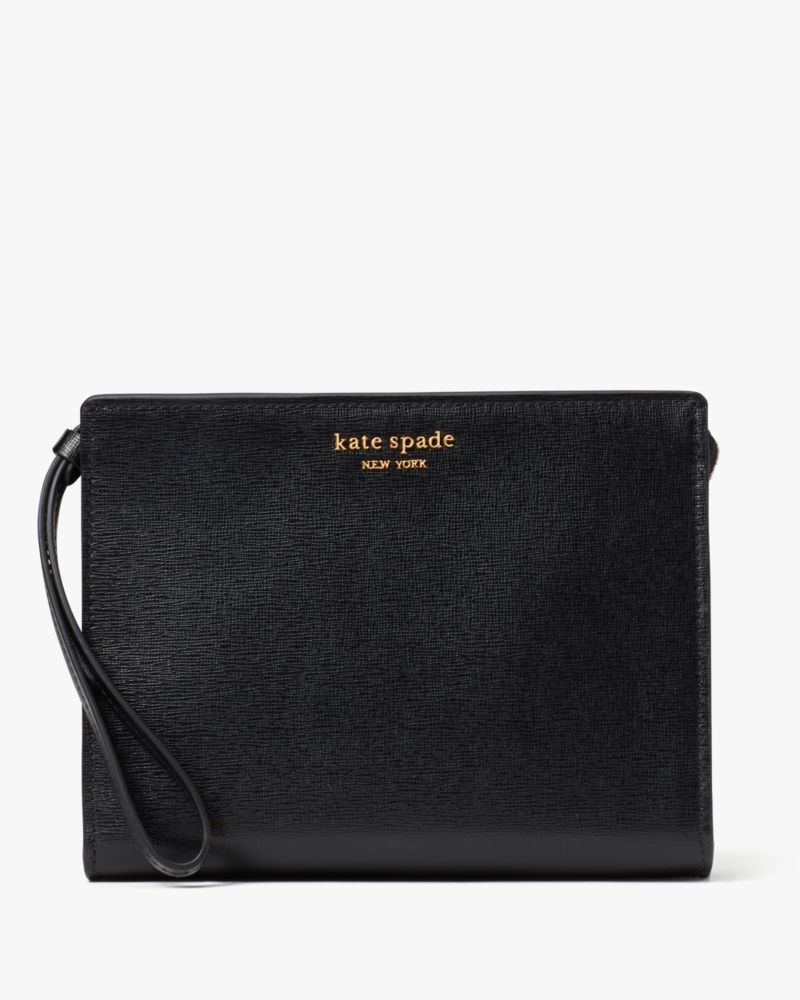 Kate Spade New York Morgan Saffiano Leather Crossbody Bag - Black