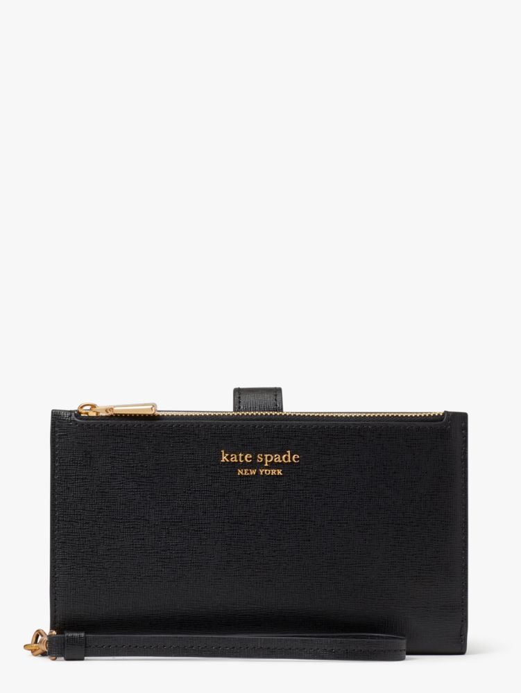 Arriba 101+ imagen kate spade black phone wallet