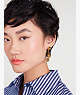 Have A Ball Front-to-back Linear Earrings, Gold, ProductTile