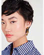 Have A Ball Front-to-back Linear Earrings, Gold, Product