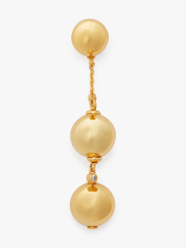 Have A Ball Front To Back Linear Earrings | Kate Spade New York
