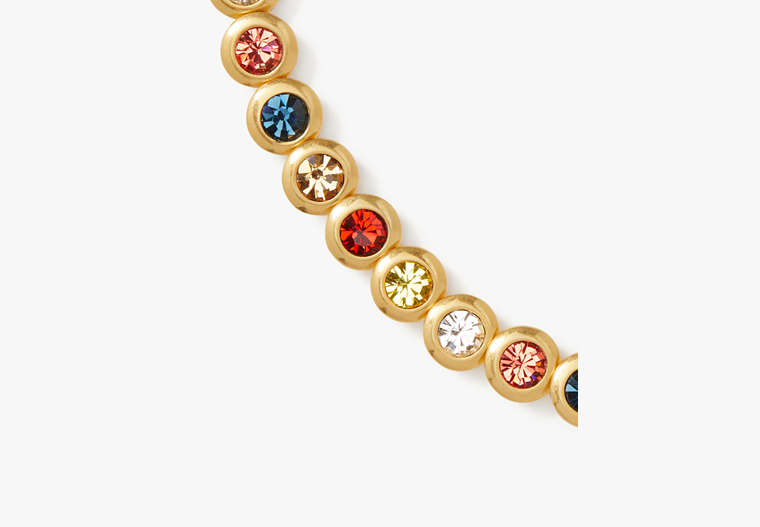 On The Dot Necklace, Red/Multi, Product