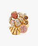 Patisserie Statement Ring, Red Multi, ProductTile