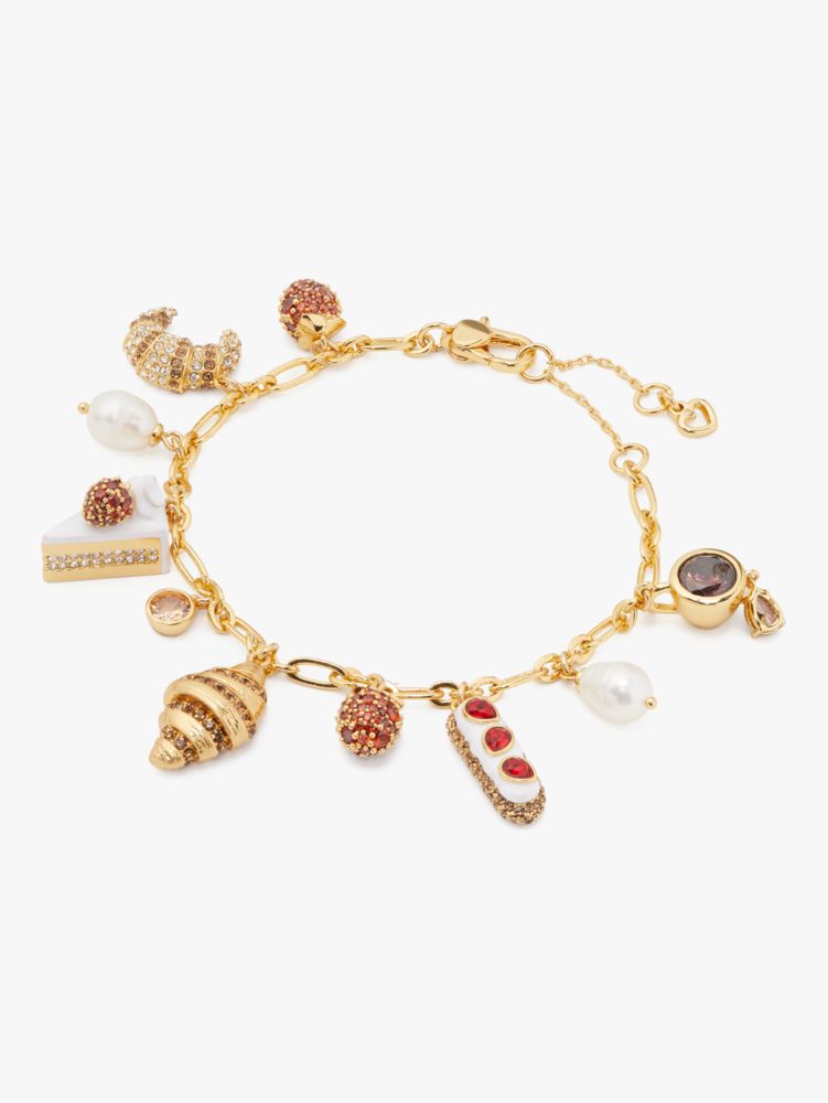 Women's red multi Patisserie charm bracelet | Kate Spade New York NL