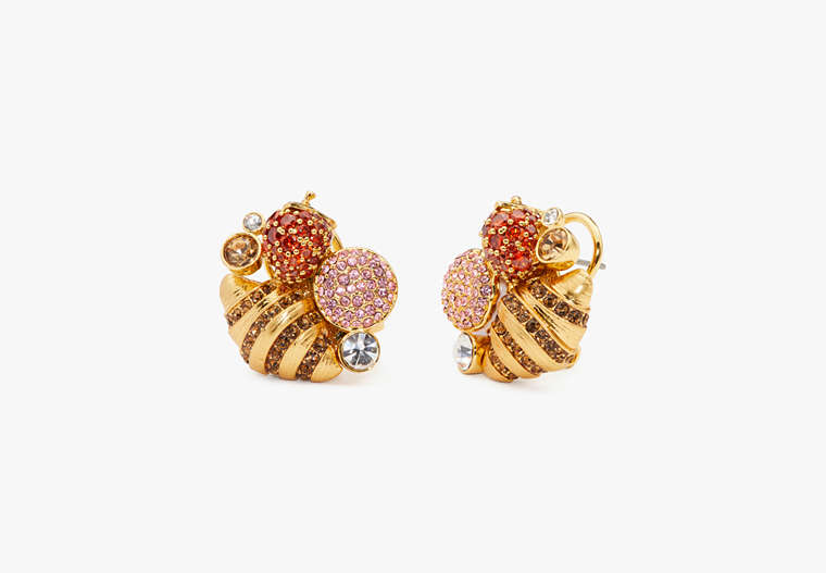 Patisserie Cluster Studs, Red Multi, Product