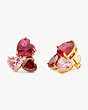 My Love Cluster Studs, Pink Multi, Product