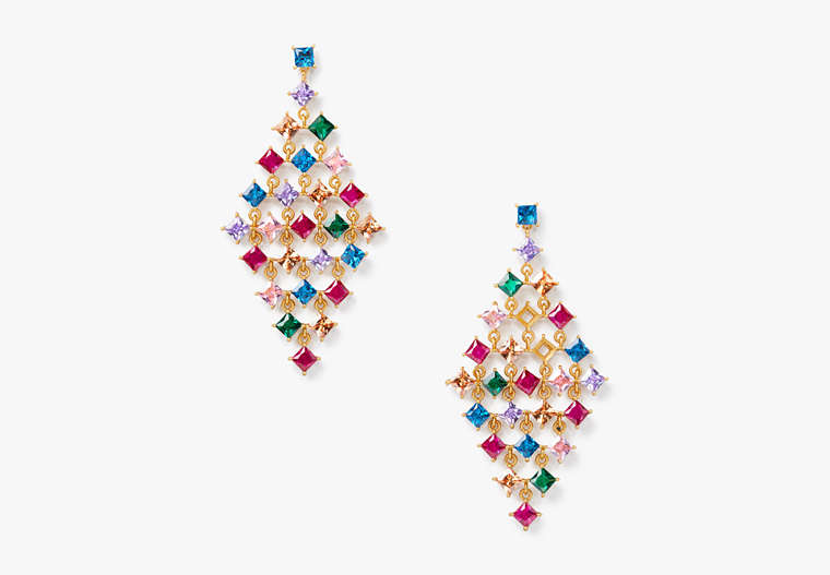 Light Up The Room Statement Earrings, Multi, Product