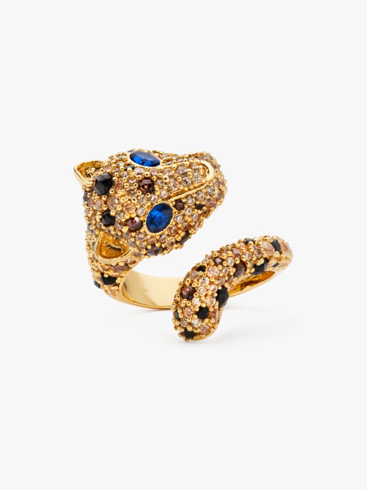 Fierce Leopard Wrap Ring | Kate Spade New York