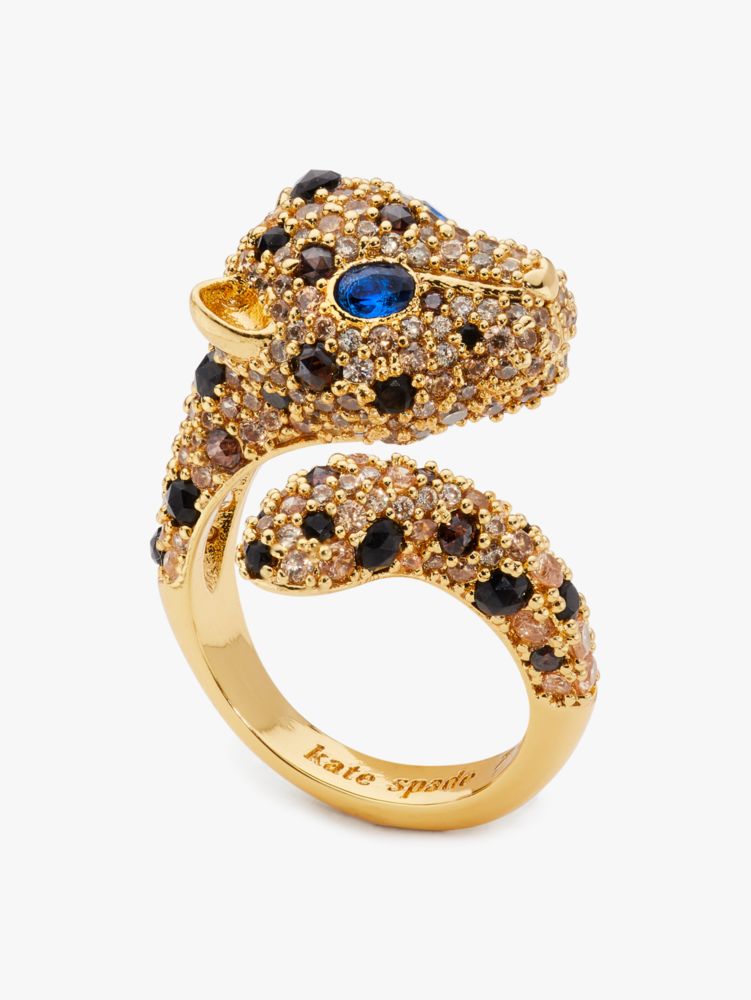 Fierce Leopard Wrap Ring | Kate Spade New York
