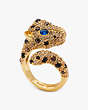 Fierce Leopard Wrap Ring, , Product