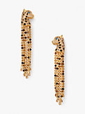 leopard linear earrings, , s7productThumbnail
