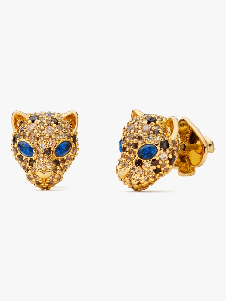 Kate Spade Leopard Studs