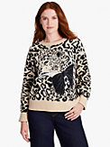 leopard bow sweater, , s7productThumbnail