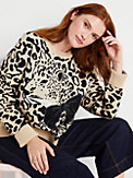 leopard bow sweater, , s7productThumbnail