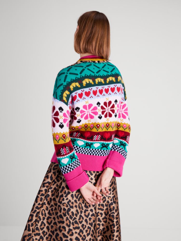 Spade Flower Intarsia Sweater | Kate Spade New York