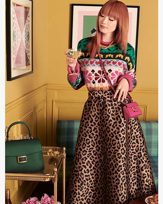 Leopard Midi Skirt | Kate Spade New York
