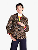 brushed leopard jacket, , s7productThumbnail