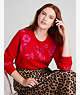 Embellished Floral Sweater, Engine Red, ProductTile
