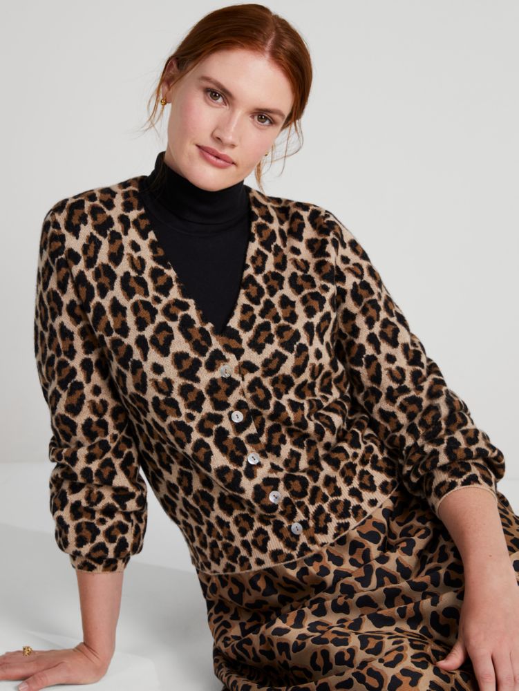Leopard Cardigan | Kate Spade New York