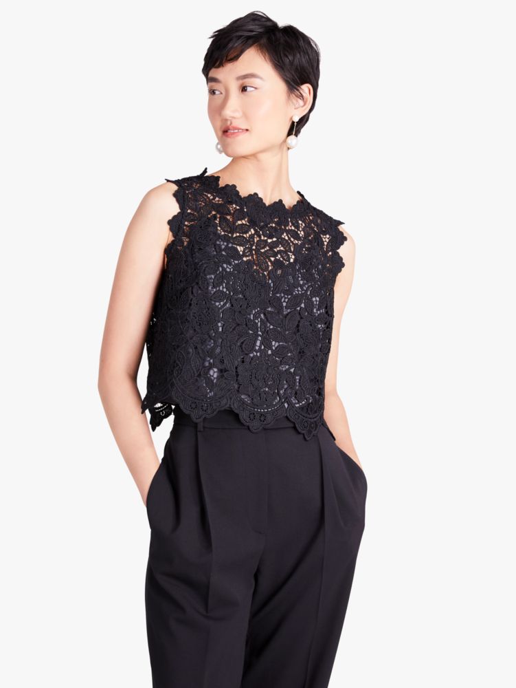 Floral Lace Shell | Kate Spade New York