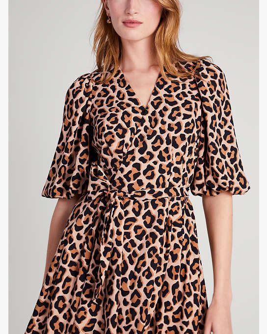 Lovely Leopard Wrap Dress | Kate Spade New York