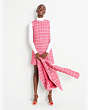 Plaid Tweed Dress, Pink Multi, Product