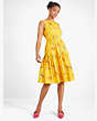 ブーケ トス スモック ウエスト ドレス, Saffron Yellow, Product
