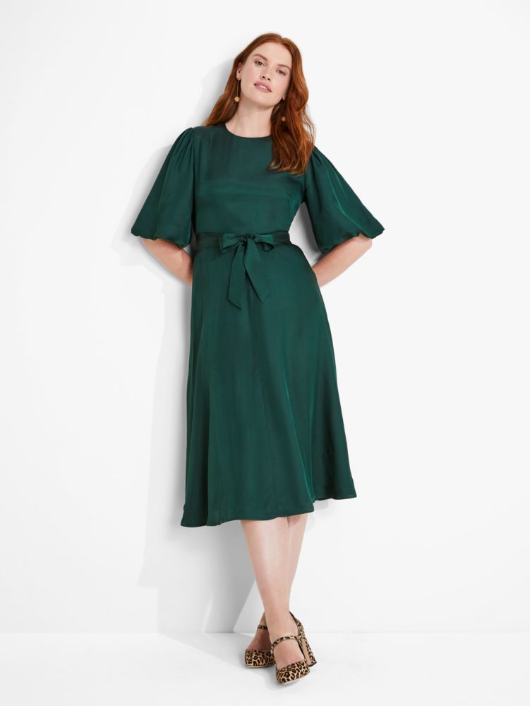 Silk-blend Matinee Dress