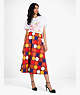 Dot Party Faille Skirt, Multi, ProductTile