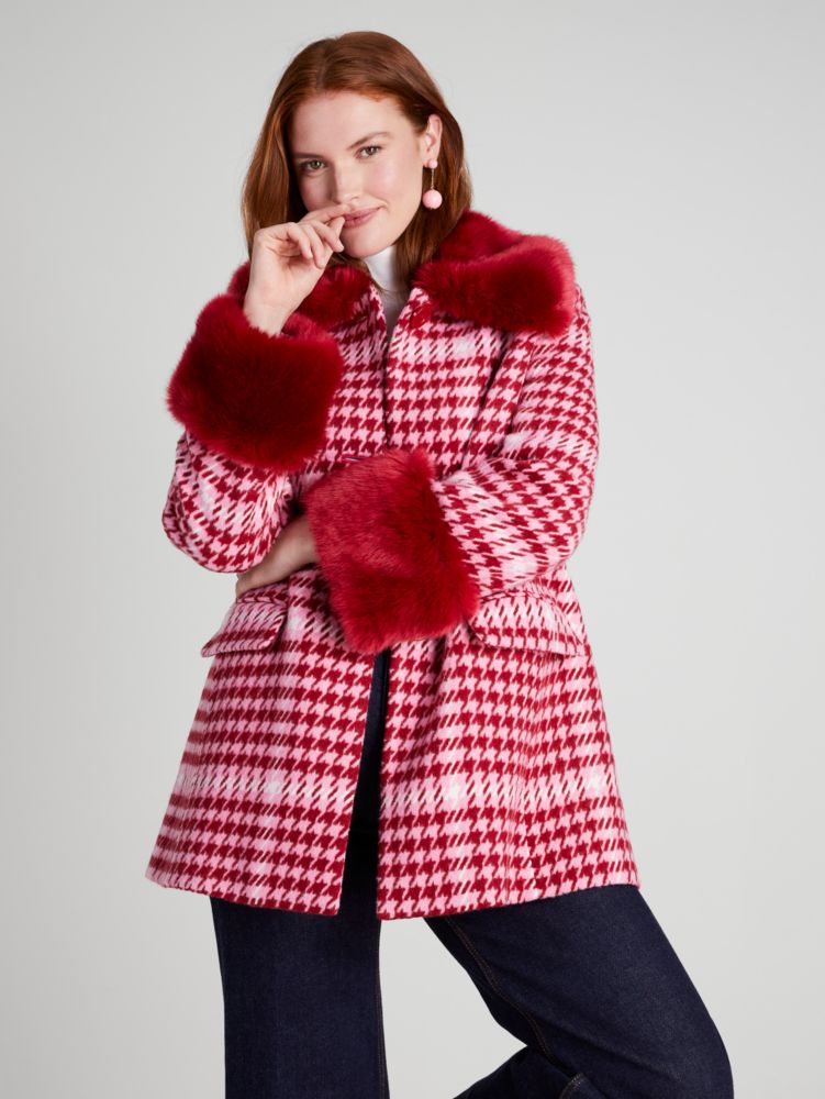 Fiesta Plaid Anita Coat | Kate Spade New York