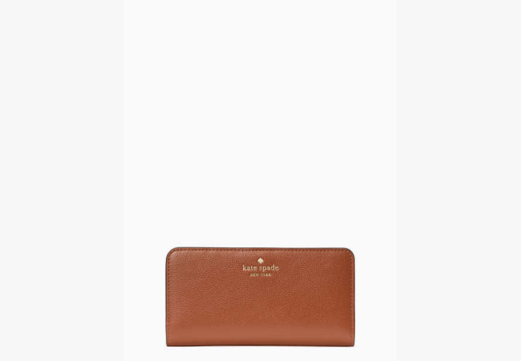 Bailey Large Slim Bifold Wallet, Warm Gingerbread, Product