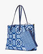 Spade Flower Monogram Sutton Large Tote, , Product