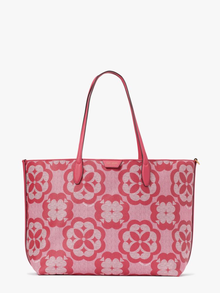 Kate Spade Spade Flower Monogram Sutton Large Tote