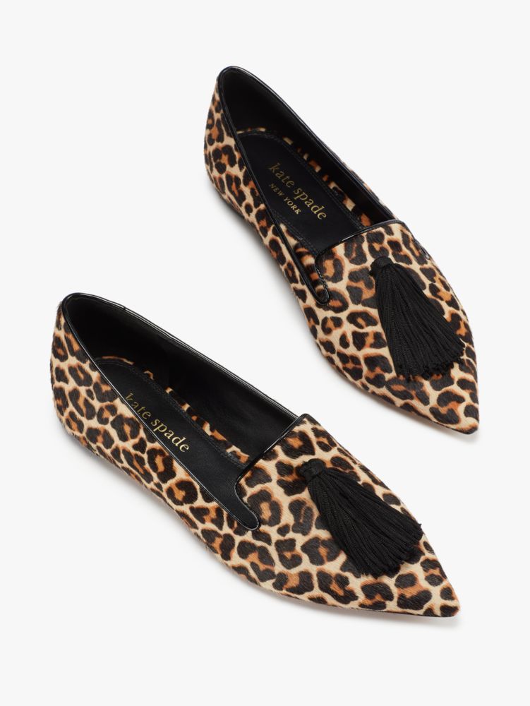 Arriba 82+ imagen kate spade leopard ballet flats