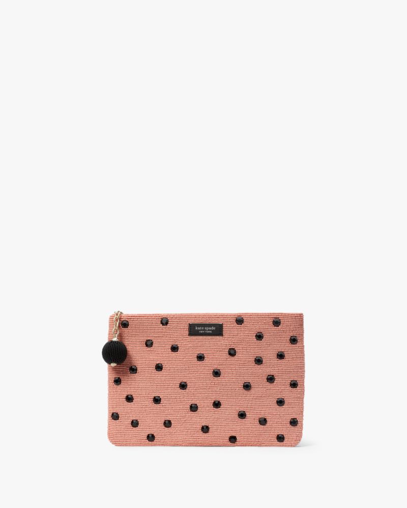 Kate Spade On Purpose Gia Small Pouch In Pink