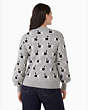 Claude Dachshund Sweater, Grey Melange, Product