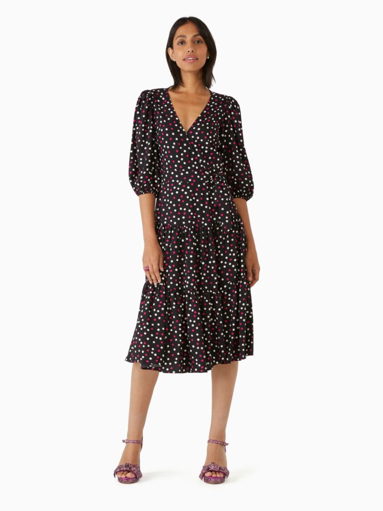 Glimmer Dot Wrap Dress | Kate Spade Surprise