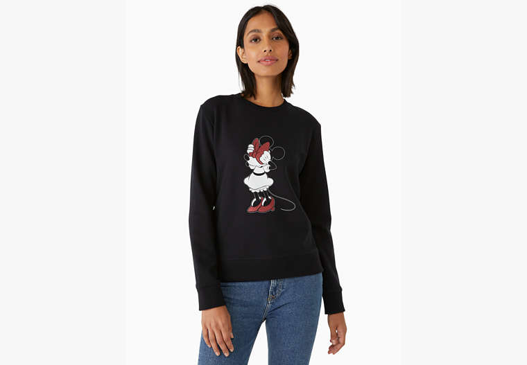 Disney X Kate Spade New York Minnie Mouse Sweatshirt, Black, Product