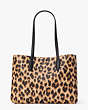 All Day Lovely Leopard Large Tote, Multi, Product