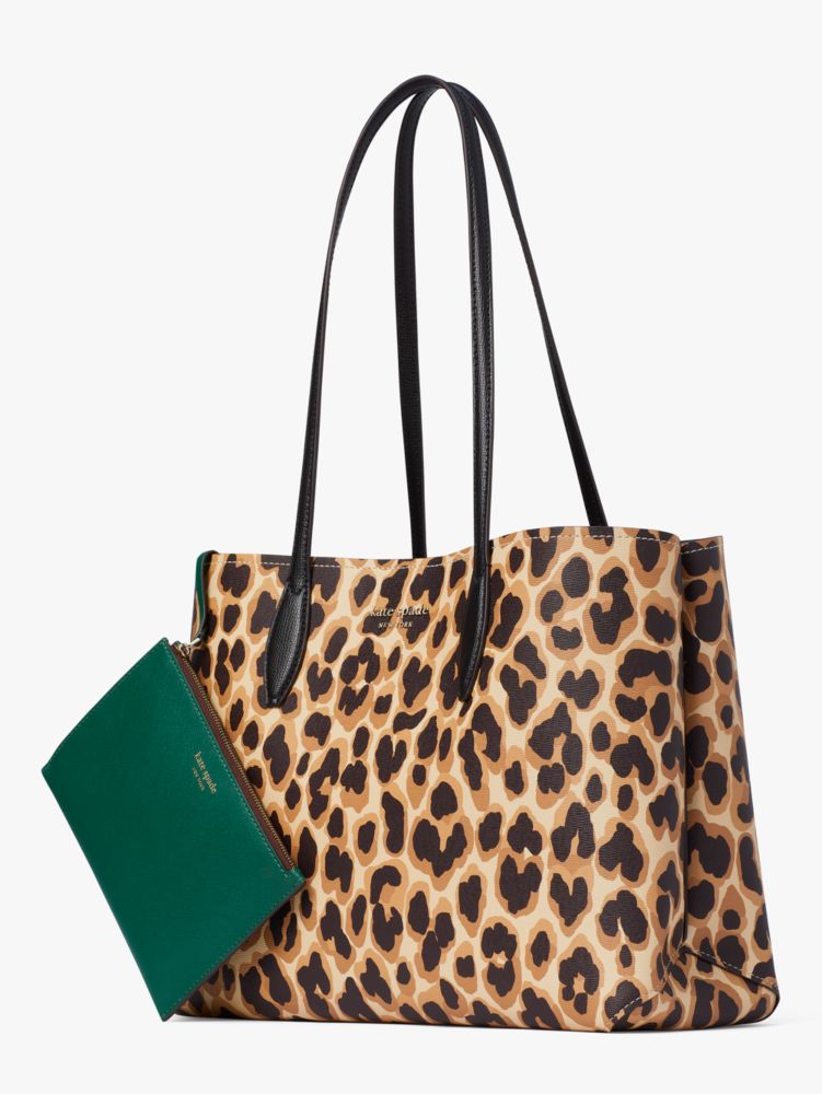 Arriba 45+ imagen kate spade large leopard tote - Thptnganamst.edu.vn