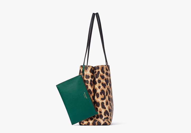 All Day Lovely Leopard Large Tote, Multi, Product