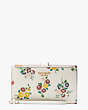Morgan Bouquet Toss Embossed Phone Wallet, Halo White Multi, Product